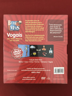 Livro + DVD - Vogais - Coleção Bebê Mais - Ed. Ática - Novo - comprar online