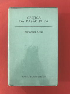 Livro - Crítica Da Razão Pura - Immanuel Kant - Capa Dura