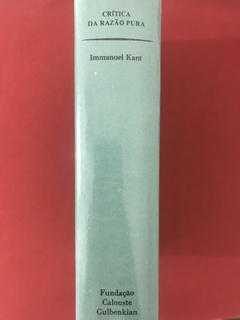 Livro - Crítica Da Razão Pura - Immanuel Kant - Capa Dura na internet