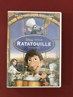 DVD - Ratatouille - Disney/ Pixar - Dir: Brad Bird - Semin.