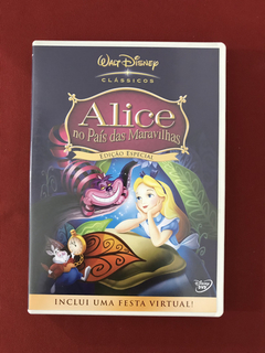 DVD - Alice No País Das Maravilhas - Walt Disney Clássicos
