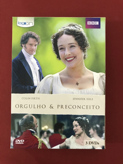 DVD - Box Orgulho & Preconceito - Colin Firth - Seminovo