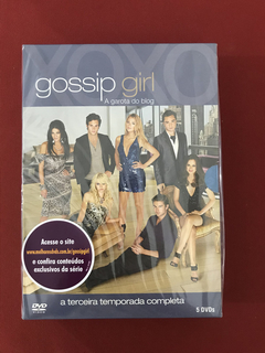 DVD - Box Gossip Girl - A Terceira Temporada Completa - Novo