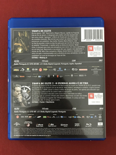 Imagem do Blu-ray Duplo - Coleção Tropa De Elite + Lata - Seminovo