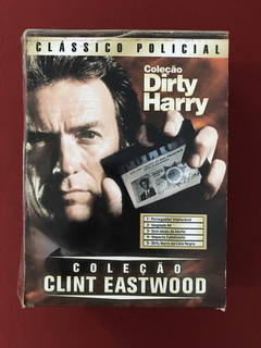 DVD - Coleção Dirty Harry - Box Clint Eastwood - 5 DVDs