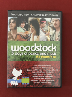 DVD Duplo - Woodstock - 3 Days Of Peace And Music