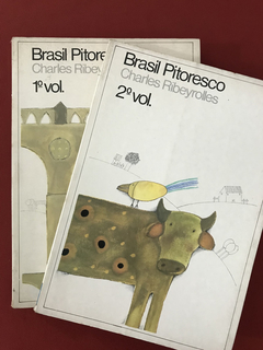 Livro - Brasil Pitoresco - Vols 1 e 2 - Charles Ribeyrolles