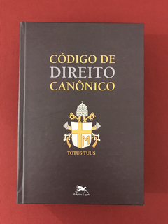 Livro - Código de Direito Canônico - Edições Loyola - Semin.