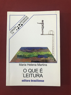 Livro - O Que É Literatura - Maria Helena Martins