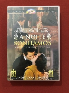 DVD - À Noite Sonhamos - Merle Oberon & C. Wilde - Seminovo