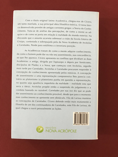 Livro - Acadêmicas - Marco Túlio Cícero - Seminovo - comprar online