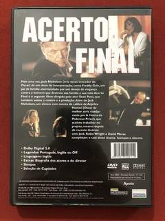 DVD - Acerto Final - Jack Nicholson - Robin Wright - Semin. - comprar online