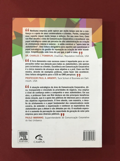 Livro - Reputação - Cees B. M. van Riel - Campus - Seminovo - comprar online