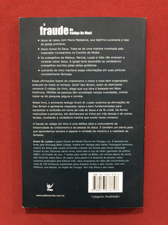 Livro- A Fraude Do Código Da Vinci - Erwin Lutzer - Ed. Vida - comprar online