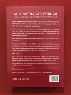 Livro - Administração Pública - Rebouças - Ed. Atlas - Semin - comprar online