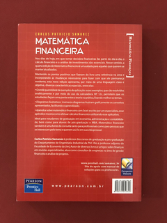 Livro - Matemática Financeira - Carlos Patricio Samanez - comprar online