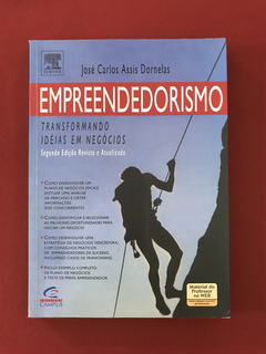 Livro - Empreendedorismo - José Carlos A Dornelas - Seminovo