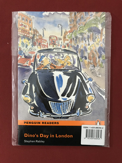 Livro - Dino's Day in London - Stephen Rabley - Penguin Read