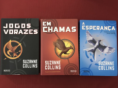 Livro - Trilogia Jogos Vorazes - Suzanne Collins - Seminovo - comprar online