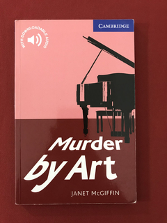 Livro- Murder By Art - Janet McGiffin - Cambridge - Seminovo