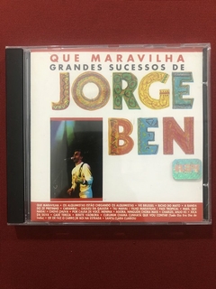 CD - Jorge Ben Jor - Que Maravilha - Nacional - Seminovo