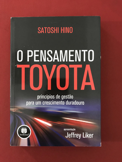 Livro - O Pensamento Toyota - Satoshi Hino - Ed. Bookman