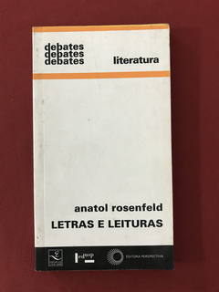 Livro - Letras e Leituras - Anatol Rosenfeld - Perspectiva