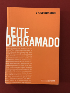 Livro - Leite Derramado - Chico Buarque - Seminovo