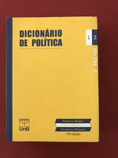 Livro - Dicionário de Política - Vol. 1 e 2 - UnB