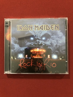 CD Duplo - Iron Maiden - Rock In Rio - Nacional - Seminovo