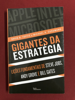 Livro - Gigantes da Estratégia - Yoffie, Cusumano - Seminovo