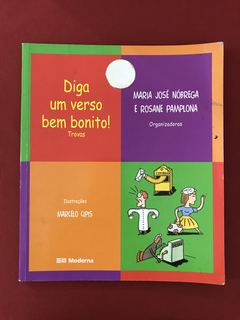 Livro - Diga Um Verso Bem Bonito! - Maria José Nóbrega