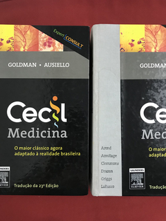 Livro - Cecil Medicina - 2 Volumes - Goldman/ Ausiello