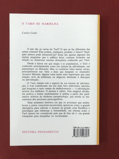 Livro - O Tarô de Marselha - Carlos Godo - Seminovo - comprar online