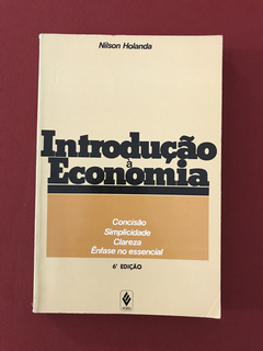Livro - Introdução à Economia - Nílson Holanda - Vozes