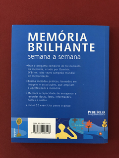 Livro - Memória Brilhante - Dominic O'Brien - Seminovo - comprar online