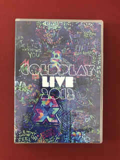 DVD Duplo - Coldplay Live 2012 - Seminovo
