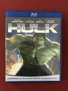 Blu-ray - O Incrível Hulk - Dir: Louis Leterrier - Seminovo