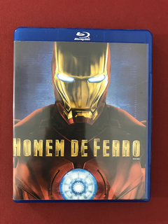 Blu-ray - Homem De Ferro - Dir: Jon Favreau - Seminovo