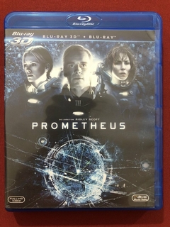 Blu-ray 3D + Blu-ray - Prometheus - Ridley Scott - Seminovo