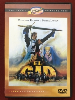 DVD - El Cid - Charlton Heston E Sophia Loren - Seminovo