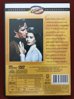 DVD - El Cid - Charlton Heston E Sophia Loren - Seminovo - comprar online