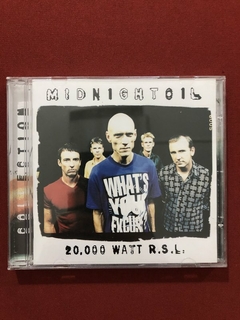 CD - Midnight Oil - 20.000 Watt R.S.L - Nacional - Seminovo