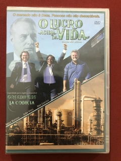 DVD - O Lucro Acima Da Vida - Direção: Nic Nilson - Novo