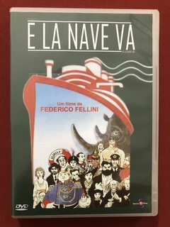 DVD - E La Nave Va - Direção: Federico Fellini - Seminovo