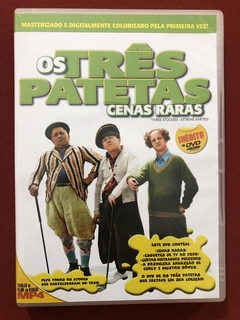 DVD - Os Três Patetas - Moe Howard E Larry Fine - Seminovo