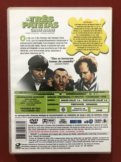 DVD - Os Três Patetas - Moe Howard E Larry Fine - Seminovo - comprar online