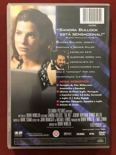 DVD - A Rede - Sandra Bullock - Dir. Irwin Winkler - Semin. - comprar online