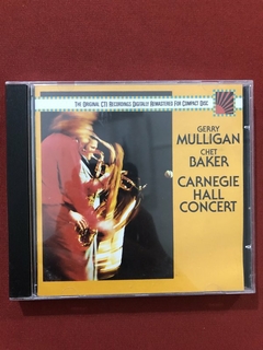 CD - Gerry Mulligan E Chet Baker - Carnegie Hall Concert