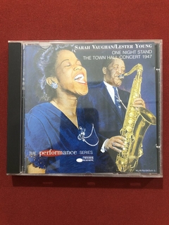 CD - Sarah Vaughan, Lester Young - One Night Stand - Import.